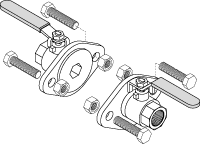 KIT,ISOLATION FLANGE,3/4