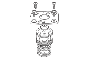 ZONE VALVE REPAIR KIT,2-WAY,3/4