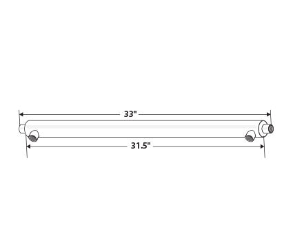 SIDE ARM HEAT EXCHANGER,SS,33